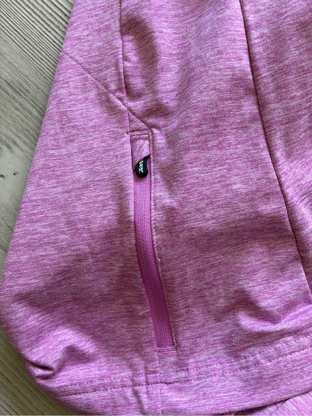 Zoot Wind Swell Palm Pink, Teal & Black Striped Running Jacket - Picture 6 of 8